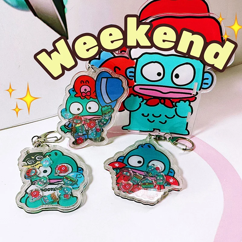 

Sanrio брелок Аниме Девочки Кукла Hangyodon подвеска брелок для женщин снятие стресса акриловые брелки для детей Рождественский подарок