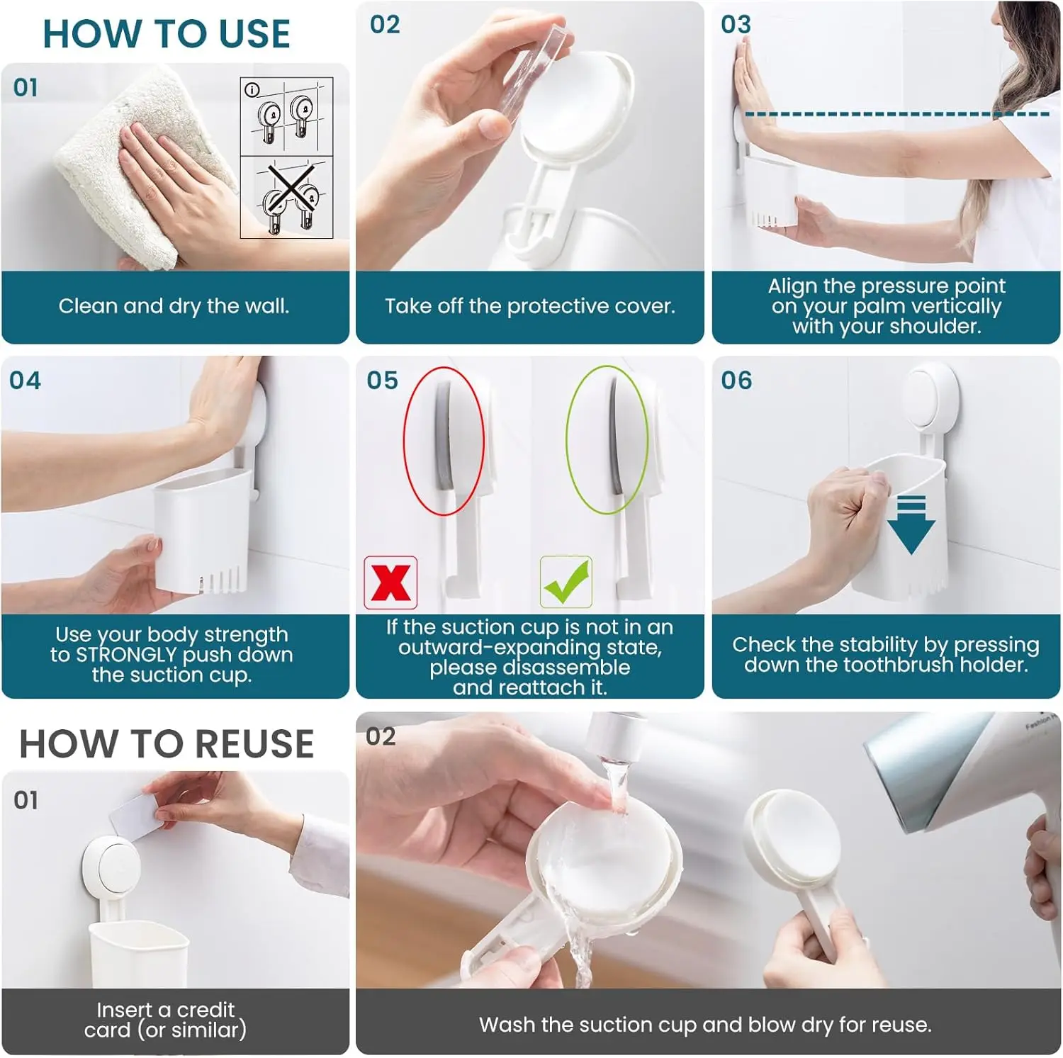 TAILI Wall Mounted Toothpaste Holder Drain Rack Toothpaste Toothbrush Storage Rack Bathroom Daily Necessities Organizer