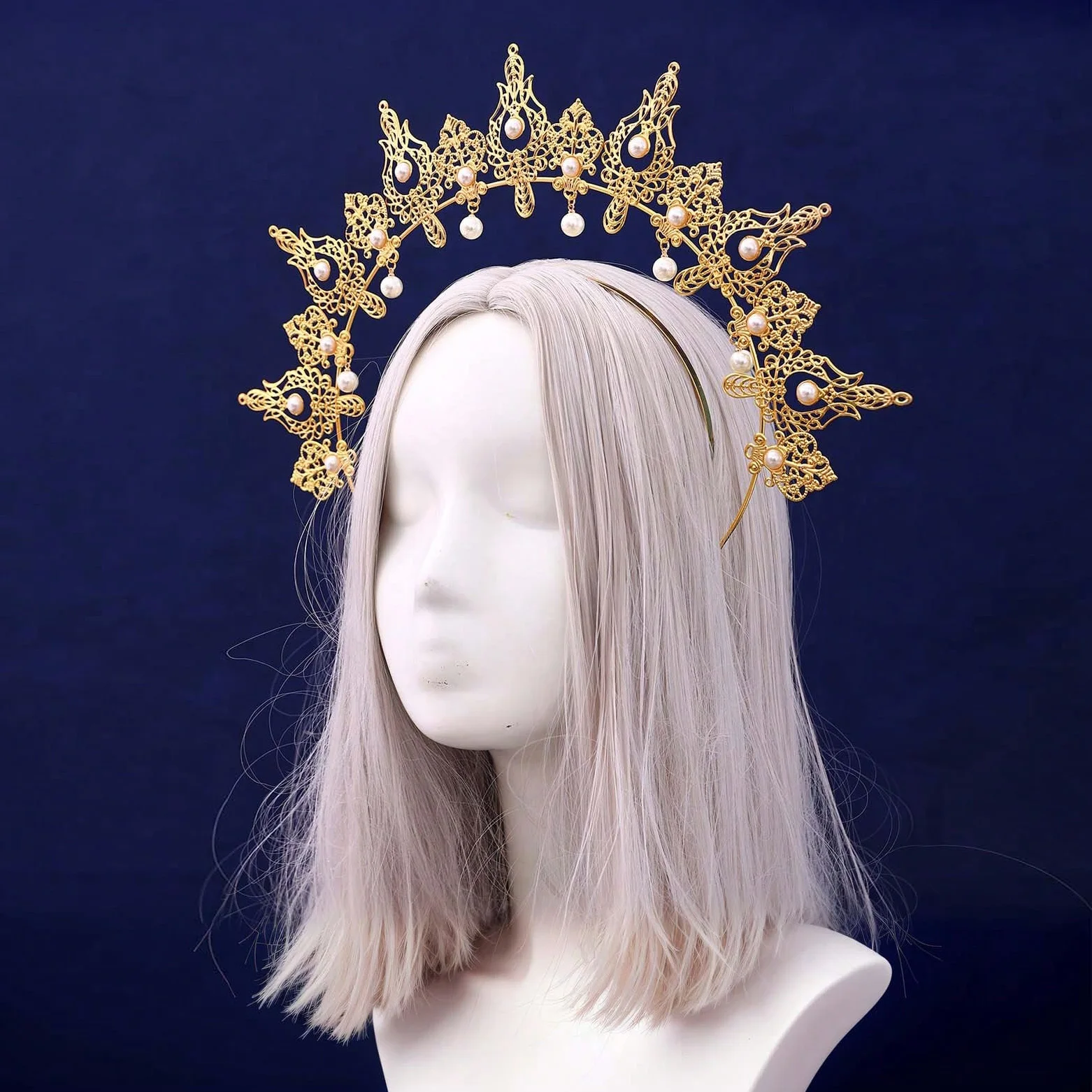 Hair Accessory Hair Headdress Hair Band Crown 1pc Women Halo Crown