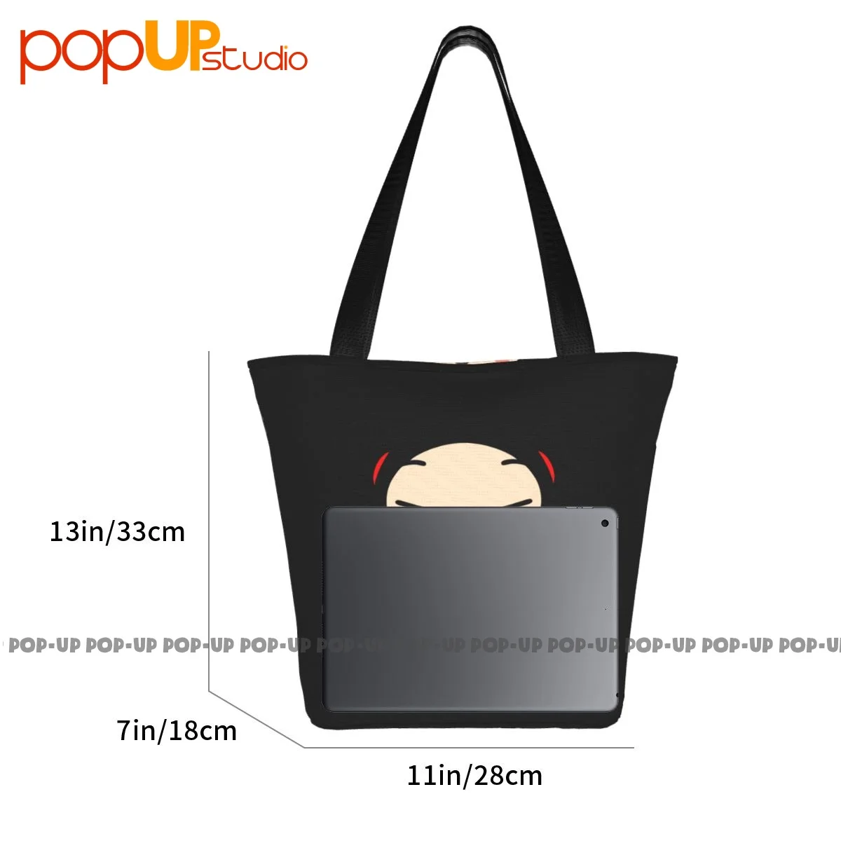 Pucca Love Garu cute Korean cartoon show tear-resistant outdoor handbags lunch bag shopping bag