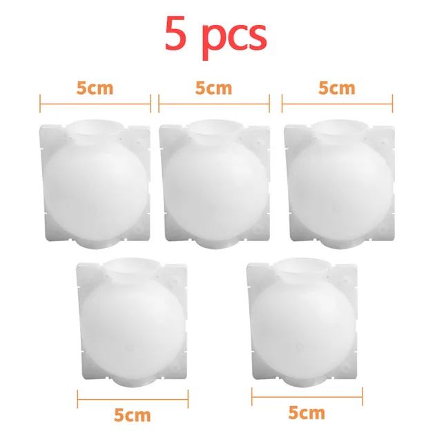 5pcs Transparent