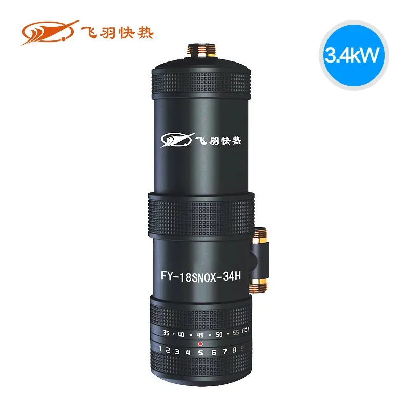 Instant Heating Electric Hot Water Heater Temperature Adjustable Bathroom Bath Shower Tap Basin Mixer Faucet 5500W Kitchen 3