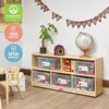 5-Compartment Mobile Storage Cabinet, 24in, Classroom Furniture 4