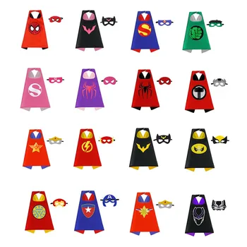 Kids Superhero Cape Set 1