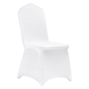 VEVOR 50 100 Pieces Covers for Wedding Chairs Seats Elastic Covers Elasticated Covers for Banquetes Restaurant Hotel Evening Celebration Decoration 1
