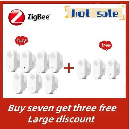 

Tuya Zigbee3.0 Human Body Sensor Wireless Smart Body Movement Mini PIR Motion Sensor Use With Gateway