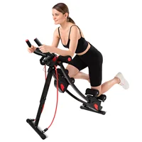 Foldable Ab Curling Machine Dual Track