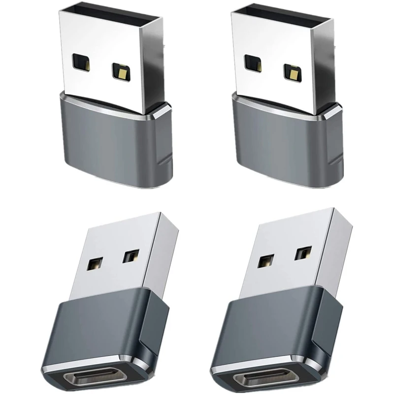 

4 шт./упаковка, адаптер USB C «Мама»-USB «папа»