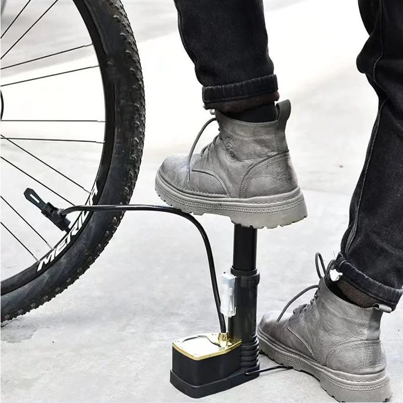 1pcs  Mini pedal high pressure air pump bicycle car basketball toy inflatable convenient foot