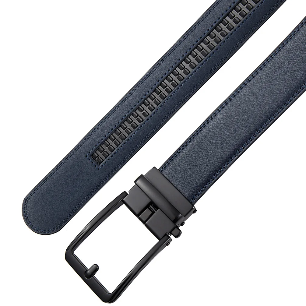 3,5CM Automatische Schnalle Herrengürtel Designer-Gürtel Hochwertige Luxusmarke Schwarz Gelb Weiß Blau Übergrößen-Gürtel für Herren – Detail 26