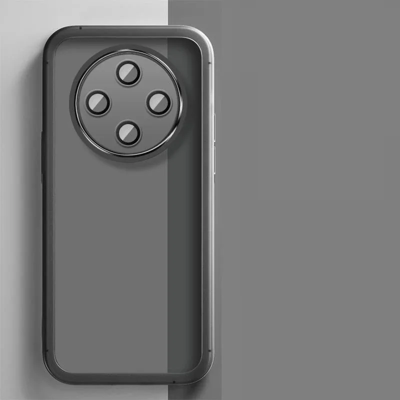 Enhanced Shockproof Silicone Back Cover with Plating Finish