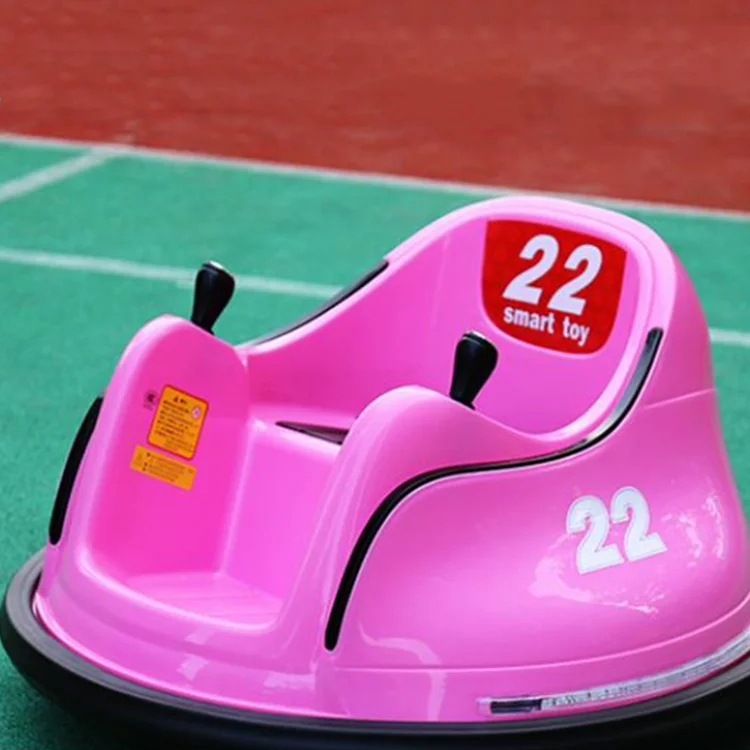 High Quality Remote Control Plastic Kids Electric Bumper Cars Music 360 Spin Baby Electric Bumper Car LED Light Kids Car