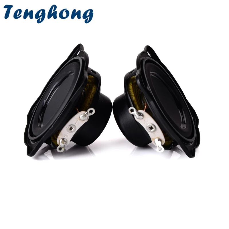 Tenghong 2pcs 43MM 4 Ohm 5W Full Range Audio Speakers Unit 7 Level Waterproof Bluetooth Loudspeaker For Home Theater Sound Music