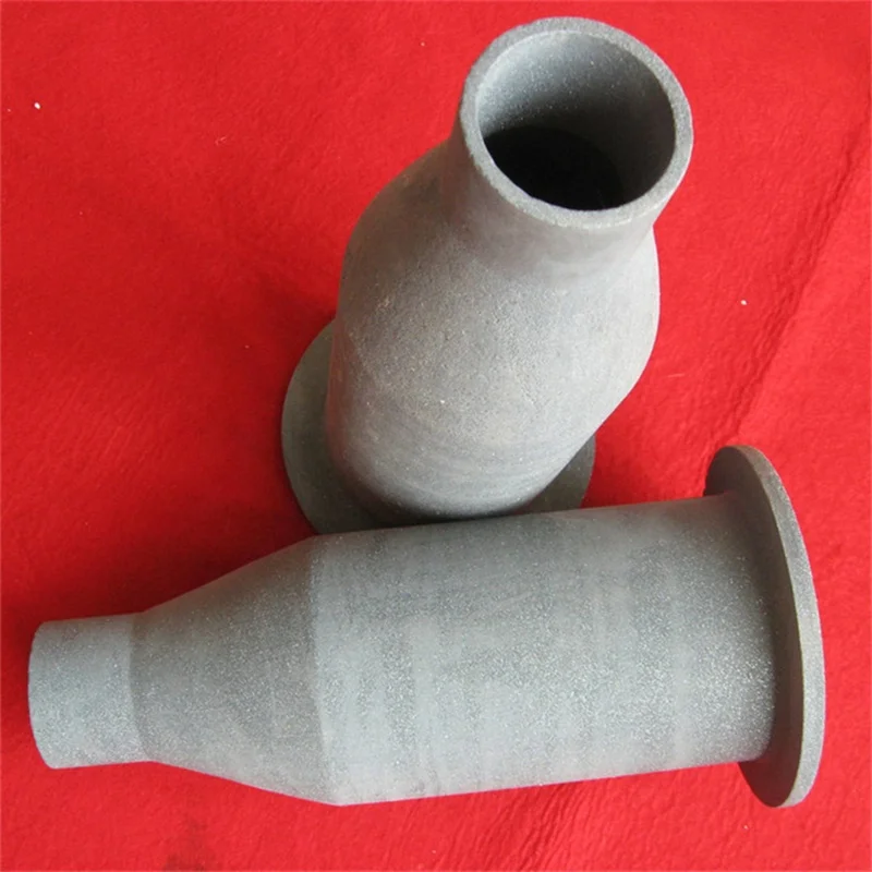 

Customized Silicon Carbide SiC Tube Irregular SISIC Ceramic Pipe