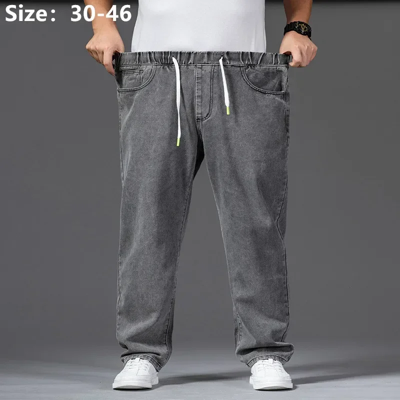 DickeOberschenkelBreiteBeinJeansFrMnnerHerbstGerade140KGGestrecktGrauDenimHose.jpg