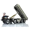 KIT 8*8 LESU 1/14 RC Hydraulic Dump Truck Roll On/Off Dumper Remote Control Tipper Motor Tamiyaya Building Model RC Toys TH01997 3