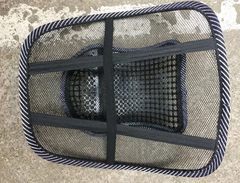 Stuhl Zurück Unterstützung Massage Kissen Mesh Relief Lenden Klammer Auto Lkw Büro Hause Kissen Sitz Stuhl Lenden Zurück Unterstützung Stuhl – Detail 6