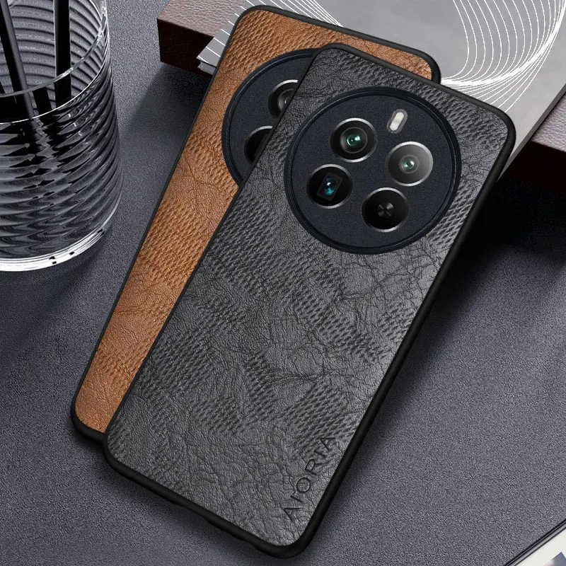 Leather Back Cover - Business Wind Cortex Design