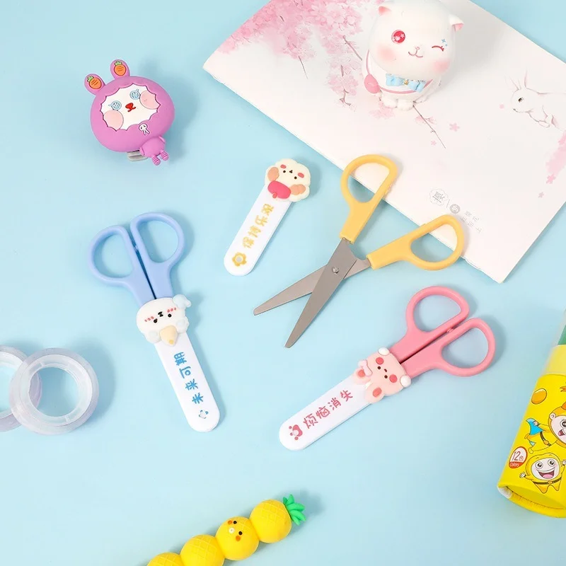 Multifunctional Stationery Scissors  Children's Scissors Left-handed -  Scissors - Aliexpress