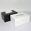 Nordic Marble Texture Resin Tissue Box Creative Decoration Home Living Room Bathroom Accessories Supplies Dining Table Paper Box 1