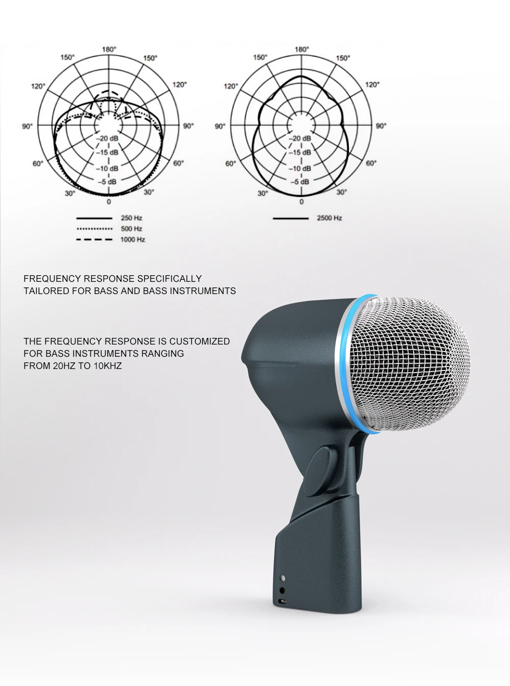 Drum Microphone BETA 56A 52A 57A Musical Instruments Mic For Band DJ Stage Instrumental Performance Recording Live
