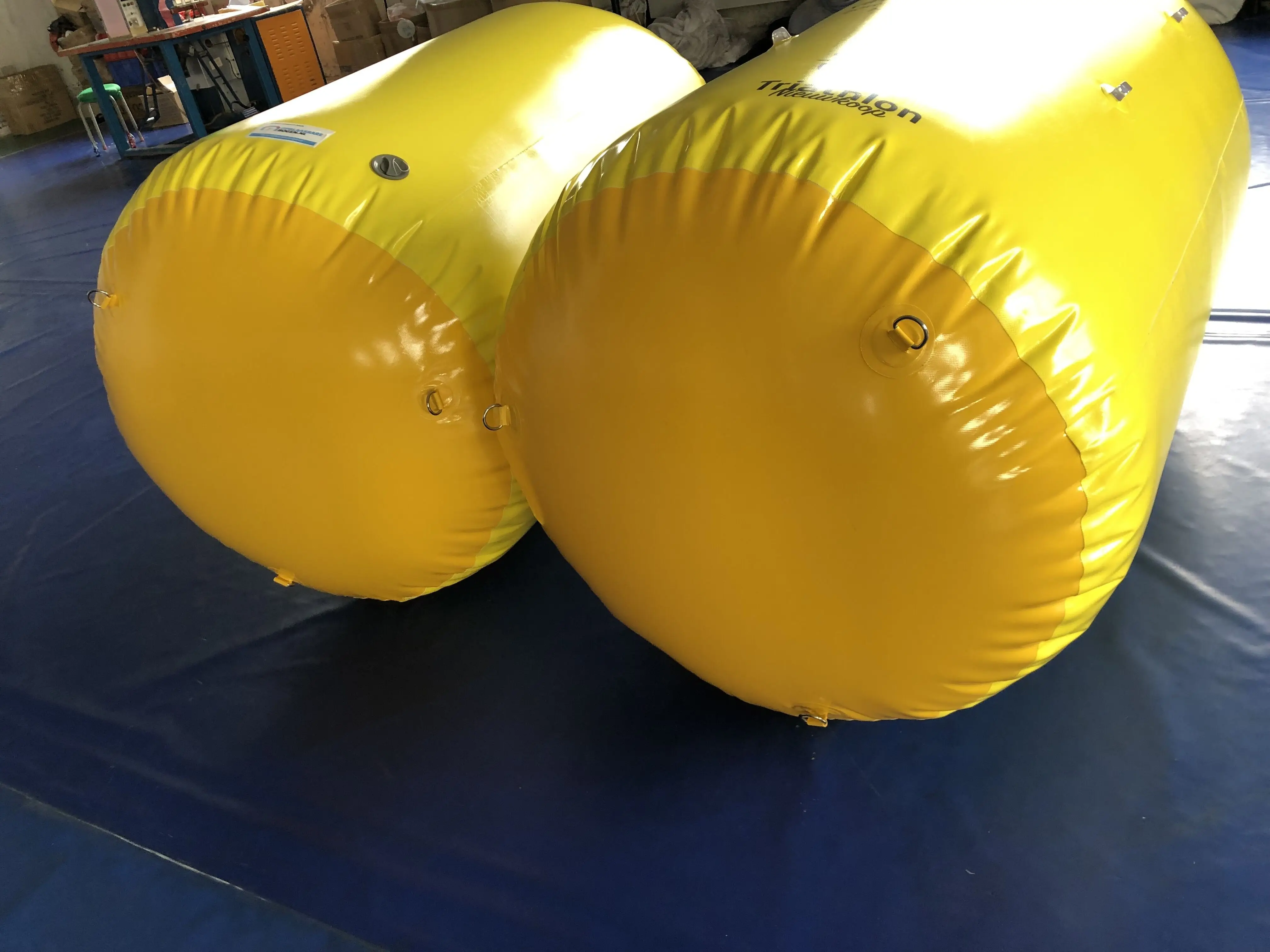 PVC Inflatable Water Cylindrical Buoy Marker Sailboat Event Air Buoys