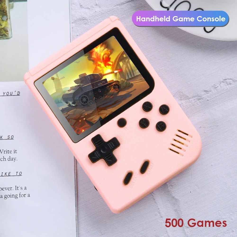 400/500/800 IN 1 Console per videogiochi Retro portatile Mini gioco portatile 3.0 pollici tasca a colori TV Console di gioco lettore portatile regalo - immagine 5