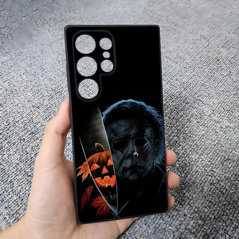 Enhanced Halloween Horror Shockproof Phone Case - Soft Protective Cover with Michael Myers Design