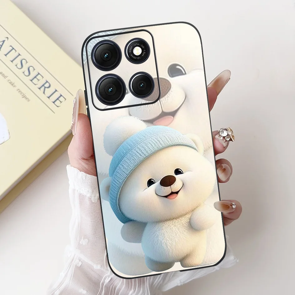 Shockproof Cute Cartoon Rabbit Silicone Phone Cover