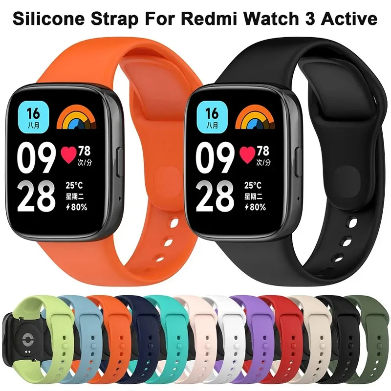 Silicone Watch Strap Replacement Band For Smart Watches