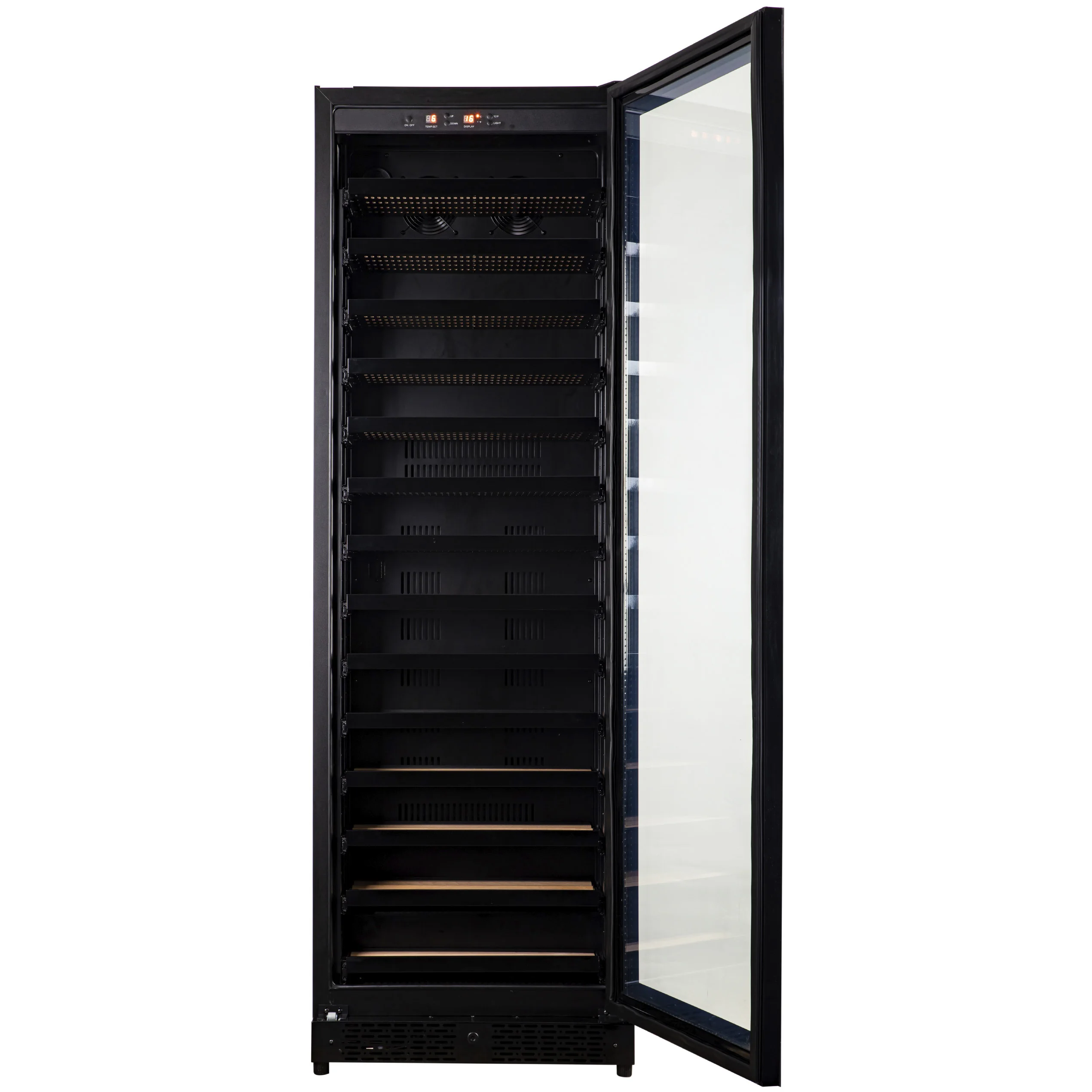 Large Narrow Built in New Colorful 54 Bottles Invert Compressor Wine Bottle Refrigerator Cooler