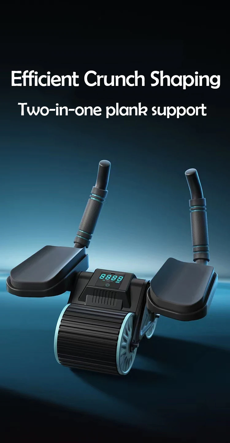 Ab Roller Wheel for Abdominal Fitness Rebound Ab Abdominal Wheel with Smart Counting Exercise Roller for Ab Workout 13 Ab Roller Wheel for Abdominal Fitness Rebound Ab Abdominal Wheel with Smart Counting Exercise Roller for Ab Workout 7