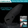 Pipe Cutter 63mm Aluminum Alloy Body Ratchet Scissors Tube Cutter PVC/PU/PP/PE Hose Cutting Hand Tools 3