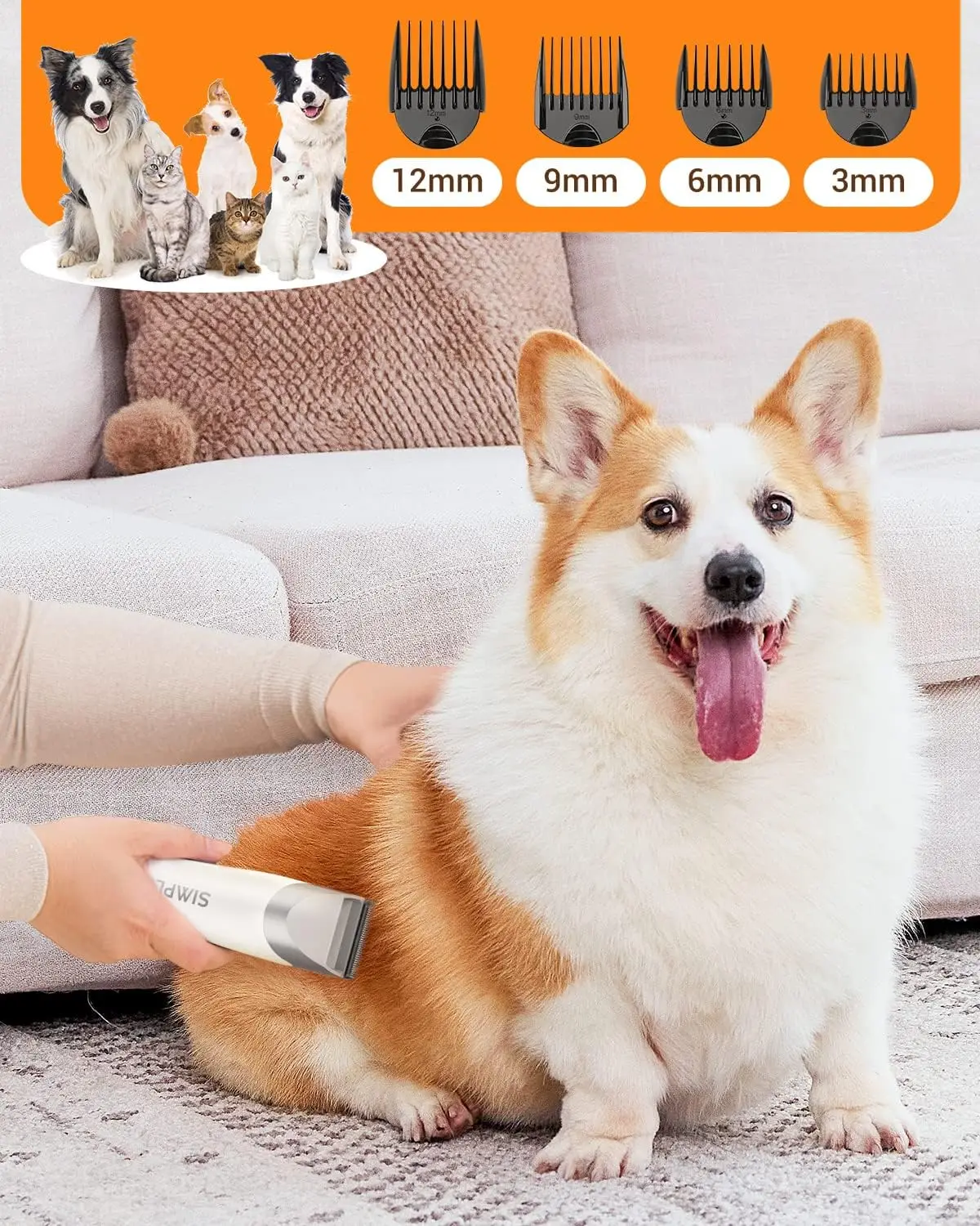 Pet grooming vacuum kit image 2