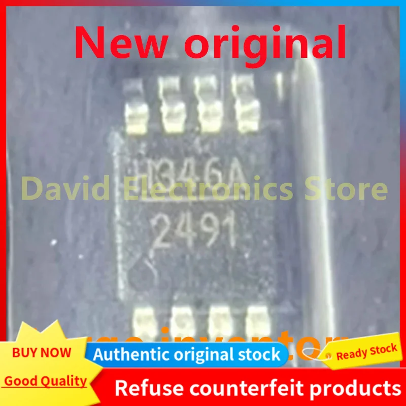 

5PCS 100% brand new original HMC346AMS8GE attenuator chip HMC346AMS8GETR screen printed H346A package MSOP8