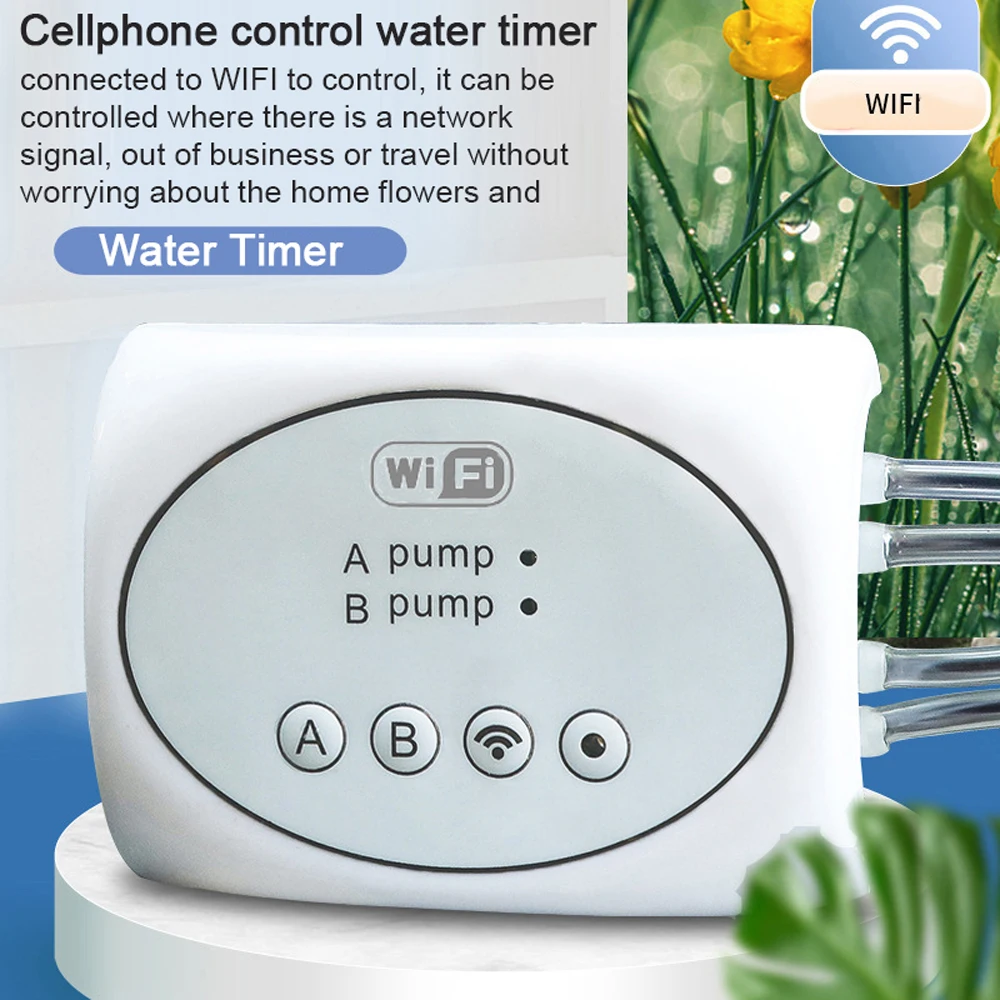 

Wifi Gardening Water Timer APP Control Garden Automatic Watering Device Balcony Intelligent Irrigation System Controller