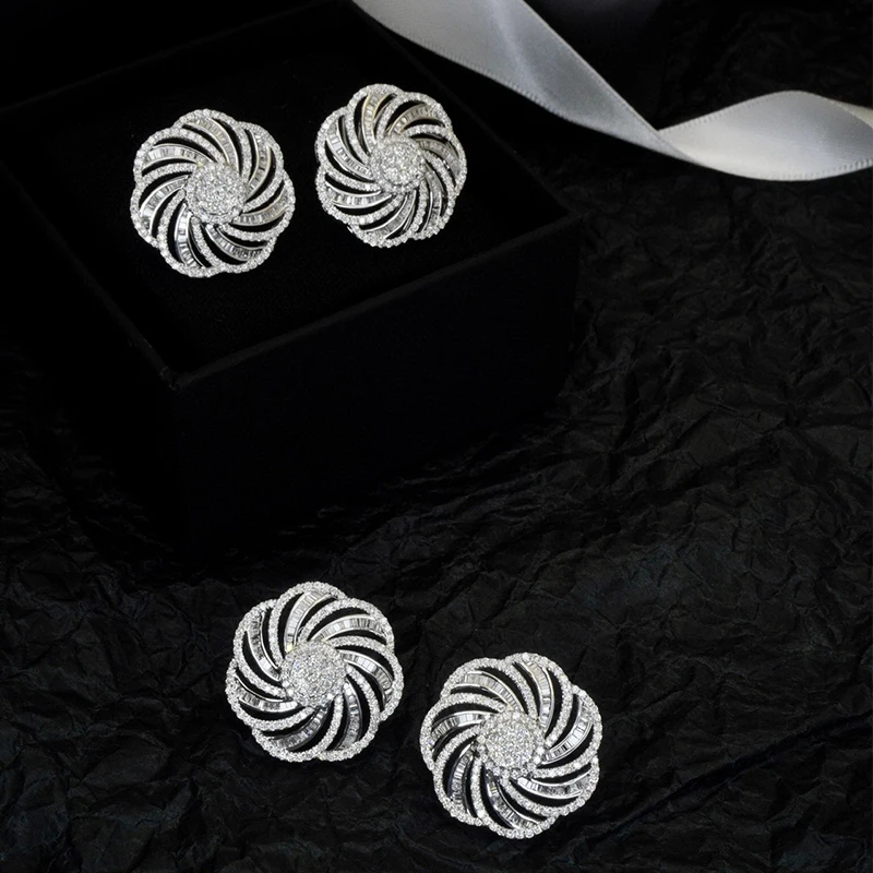 Sd88f4f3821b54ecabff344fafbf77870P Aazuo Luxury Jewelry 18K White Gold Real Diamond 2.32ct High Quality Perfect Round Stud Earrings Gifted For Women Senior Banquet