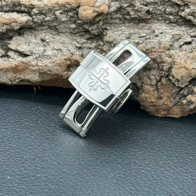 

Adapted to Patek Philippe PP grenade 5167/5164 rubber strap folding buckle 18 20mm