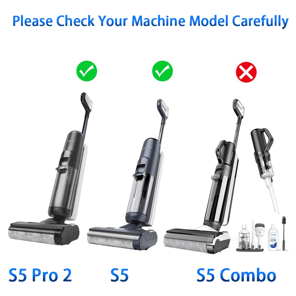습식 건식 진공 청소기 교체 액세서리용 브러시 롤러, 티네코 플로어 원 S5 / S5 Pro2 부품, HEPA 필터