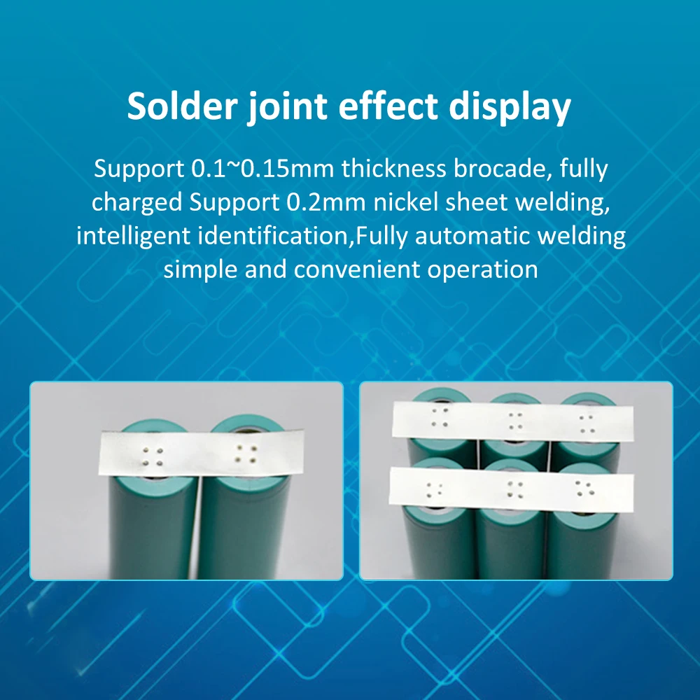 DIY Mini Spot Welder 5 Gears Adjustable Portable Handheld Spot Welding Machine Type-C Charge 18650 Lithium Battery Spot Welding 3