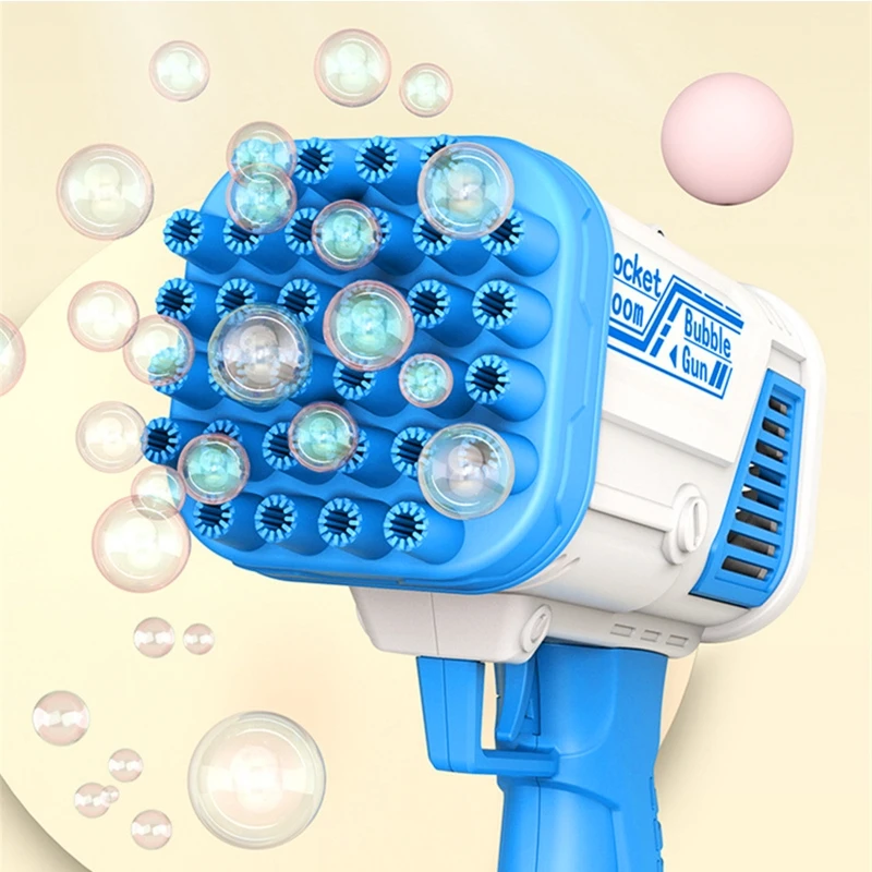 Rocket Boom Bubble Toy Electric Bubble Maker for 4