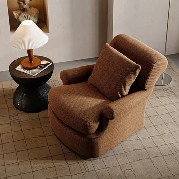 Sedie da soggiorno di design antiquariato Sedie pigre comode e morbide e minimaliste Lounge Relax Fauteuil Salon Decorazioni interne
