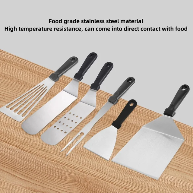 Stainless Steel Spatula & Flat Scraper 2