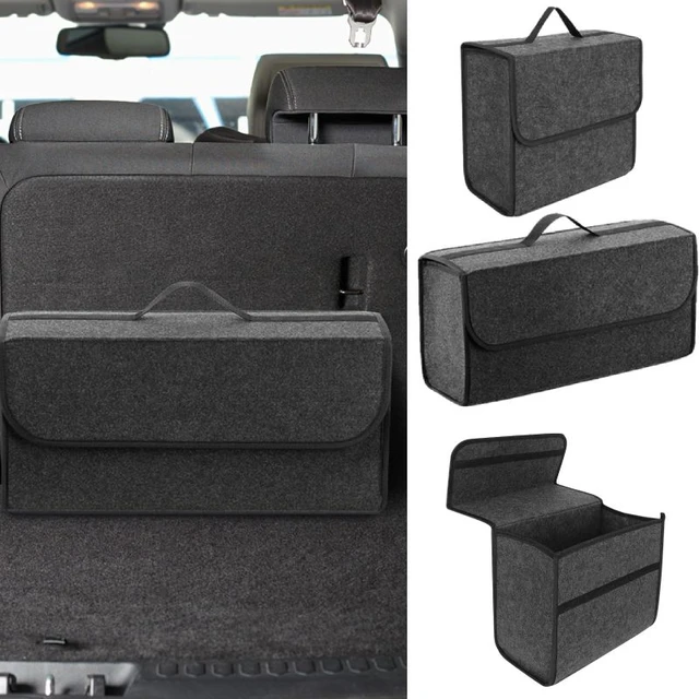 Sac de rangement en feutre pour siège arrière de voiture, multi-poches,  porte-évaluation, poches, intérieur automatique, rangement, rangement -  AliExpress