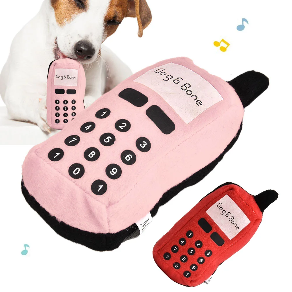 

Забавная игрушка для домашних питомцев, собака, щенок, сотовый телефон, пищалка, игрушка, плюшевая кукла, игра, тренировочная жевательная игрушка, игрушка для собак