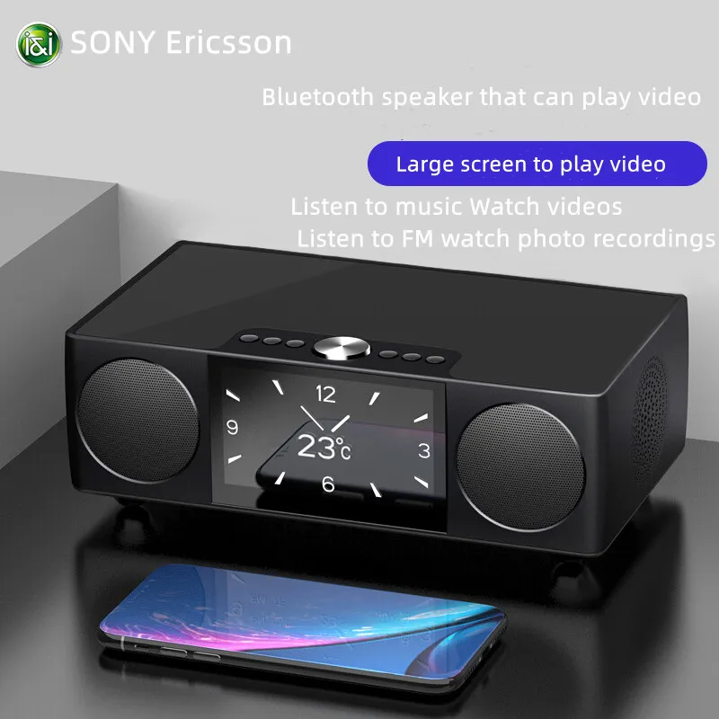 

SOAIY S99 Wireless Video Bluetooth Speaker Subwoofer Home Sound System Para Casa 3D Surround Stereo FM Radio Caixa De Som Box