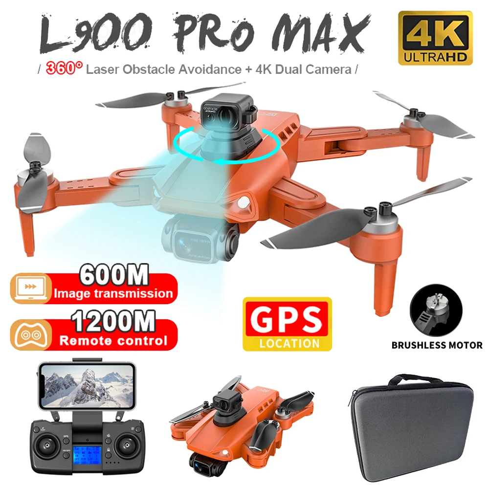   5G GPS HD ī޶, FPV  ð, 귯ø  , Ÿ 1.2km, 4K, L900 Pro SE/L900 SE MAX