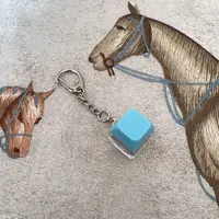 LED Keyboard Key Chain Toy Stress Relief DIY Button Finger Keyboard Caps Toy Small Gifts Small Gadgets Keychains 6