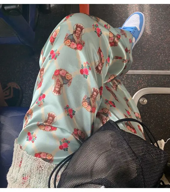 Wide Leg PJ Pyjama Pants 4