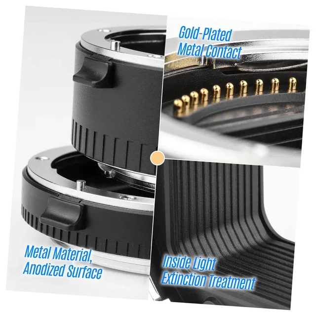 thumbnail image 2 of VILTROX DG-Z Auto Focus Macro Extension Tube Set For Nikon Z-Mount - 12mm & 24mm Tubes For Z5, Z6, Z7, Z50 2 of 9